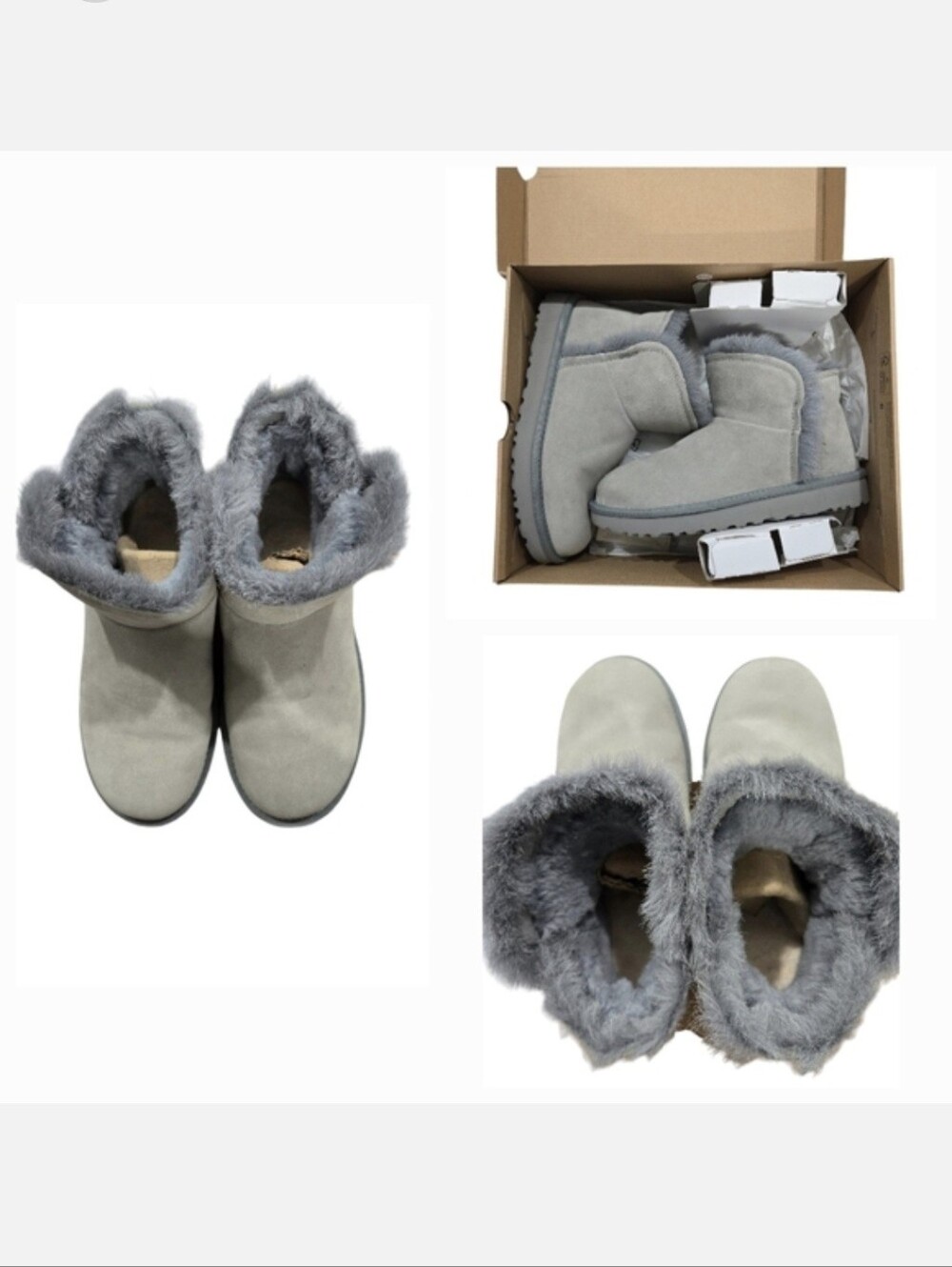 BNWOT UGG Classic Mini Fluff High-Low Size 7